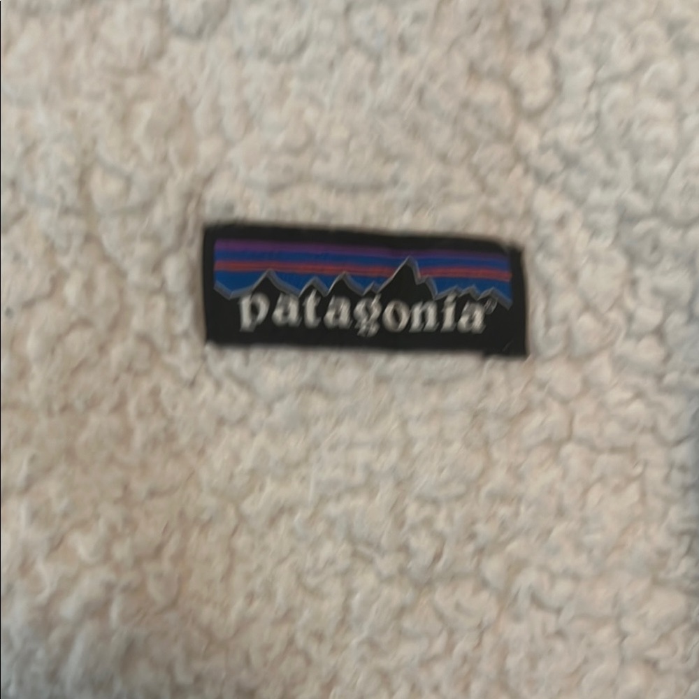 Patagonia White Fleece Jacket - Picture 2 of 6